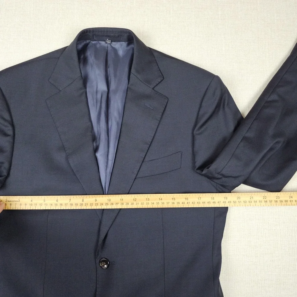 Suitsupply Lazio Blazer Slim Fit 38L Long Wool Vitale Barberis Canonico